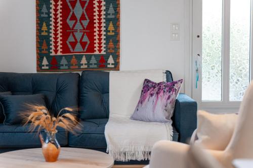 Χώρος καθιστικού στο Mermaid Home