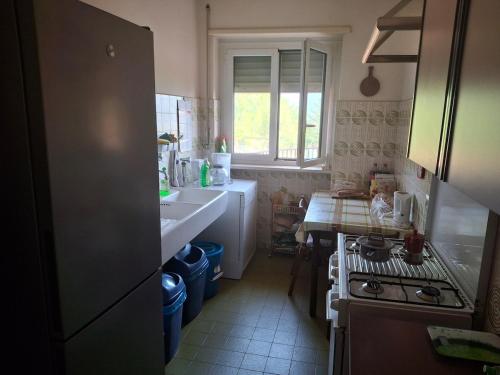 Kuchyň nebo kuchyňský kout v ubytování Il Rifugio