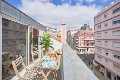 Lisboa centro - Ar condicionado e varandas