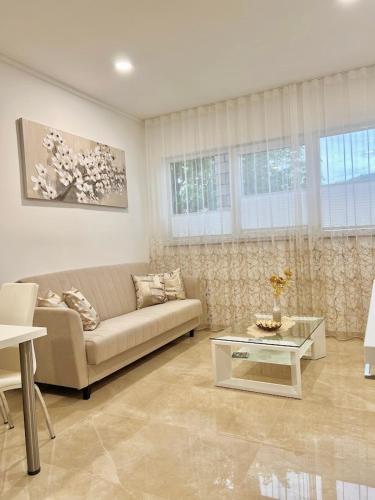 Χώρος καθιστικού στο Apartment M&M Izola