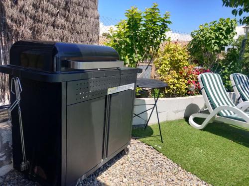 Barbacoa disponible para clientes en the country house