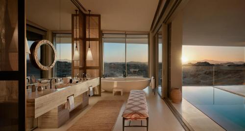 Bazén v ubytování Desert Rock Resort nebo v jeho okolí