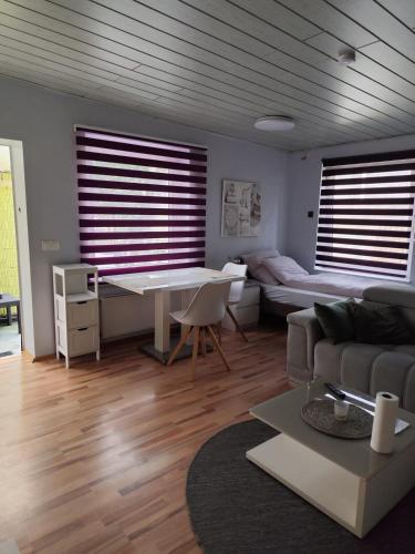Χώρος καθιστικού στο Möb Apartment in Gladbeck