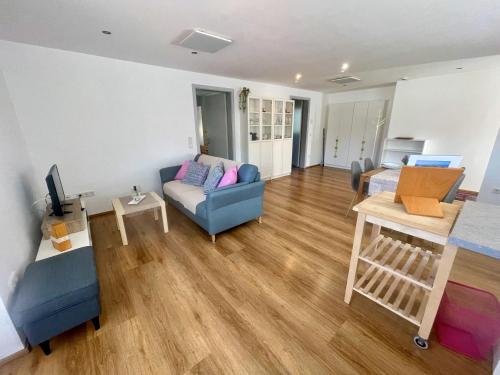 Posezení v ubytování Ferienwohnung Kostecki