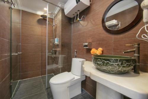Un baño de Quiet Sapa Hotel