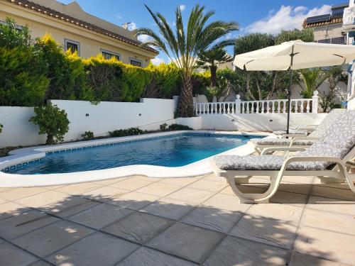 Πισίνα στο ή κοντά στο Casa Mabel