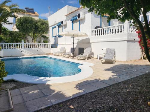 Πισίνα στο ή κοντά στο Casa Mabel