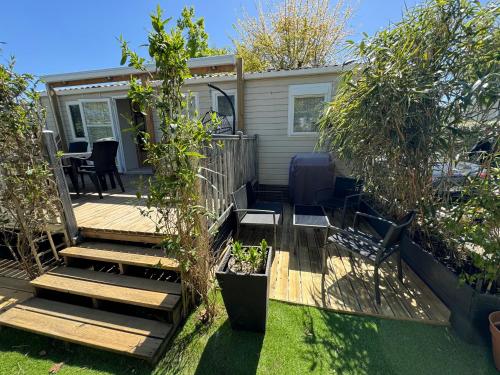 Photo de la galerie de l'établissement Mobil home cosy esprit bord de mer, à Sanguinet