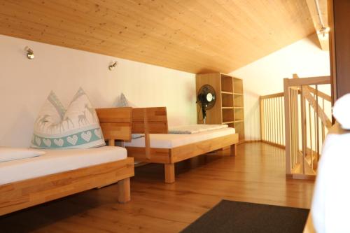 Posteľ alebo postele v izbe v ubytovaní Appartement Bettina