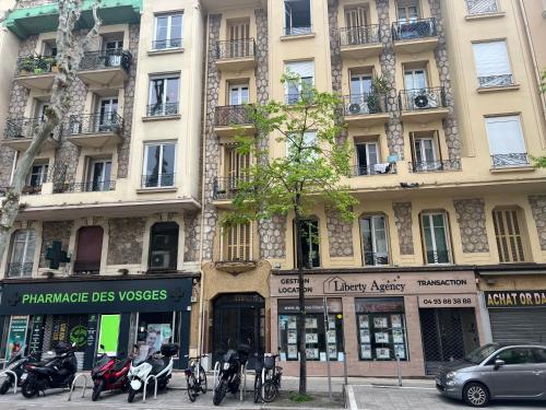 Appartement Nice 2 chambre 2 lits 1 salle de bain