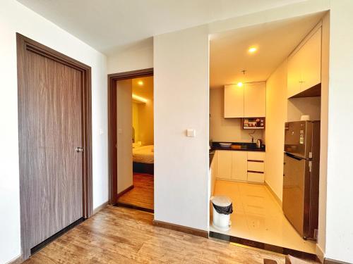Dapur atau dapur kecil di La Maison Virgo 2beds free gym pool