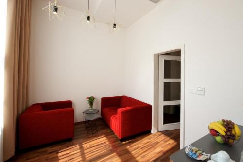 Posezení v ubytování Grand Hotel Trenčin