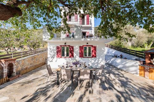 Μπαλκόνι ή βεράντα στο Anemi Villa Skopelos
