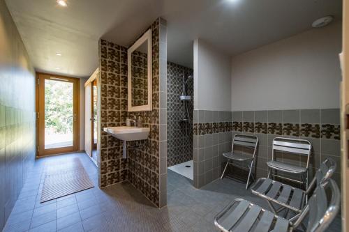 Ένα μπάνιο στο Chalet le 1000 Thabor