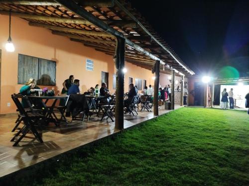 Restoran atau tempat lain untuk makan di Casa campo vale do sol canastra