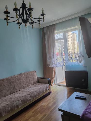 Χώρος καθιστικού στο Batumi apartment