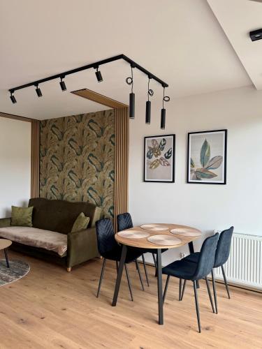 Χώρος καθιστικού στο Apartament Joanna