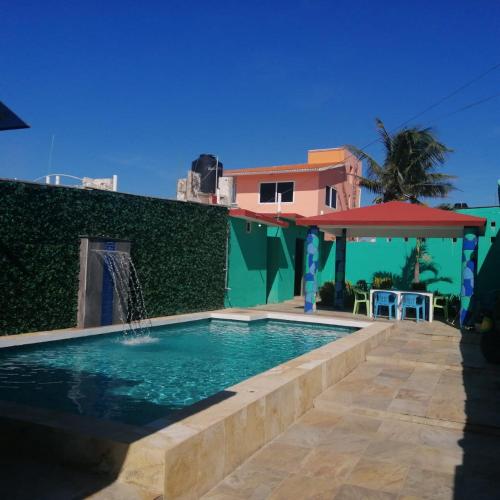 Πισίνα στο ή κοντά στο Casa Vargas Veracruz