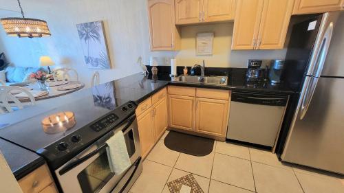 Η κουζίνα ή μικρή κουζίνα στο 410 - Fourth Floor 1/1 Sleeps 2