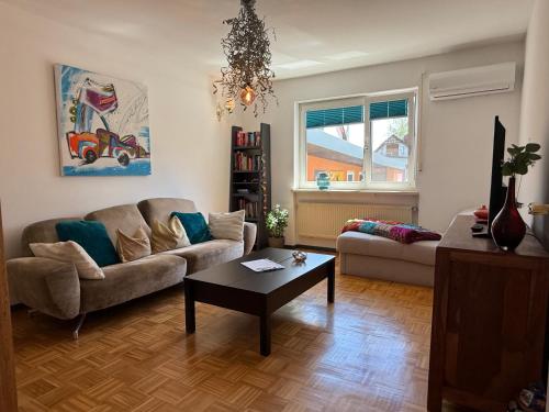 Ruang duduk di B&B’s im Aischgrund