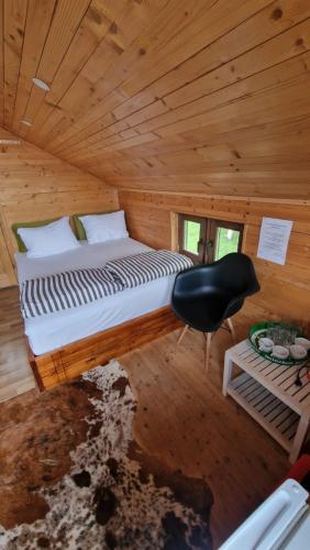 Llit o llits en una habitació de The Bungalows