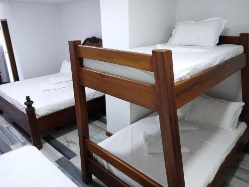 Ένα ή περισσότερα κρεβάτια σε δωμάτιο στο Casa Finca Hotel Loma Encantada