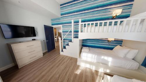 TV a/nebo společenská místnost v ubytování Hotel LBI