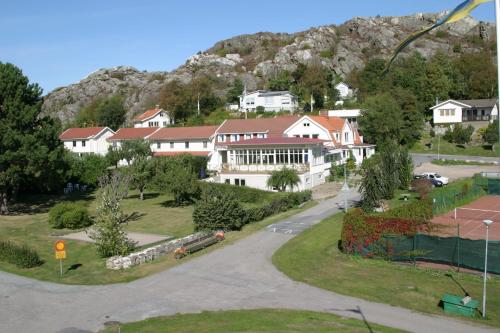 Byggnaden som hotellet ligger i