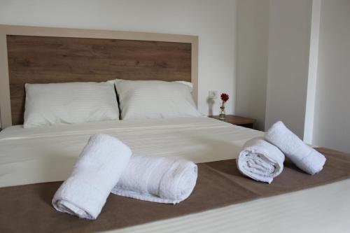 Postel nebo postele na pokoji v ubytování Ciconia Apartments