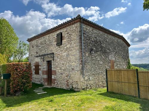 Maison en pierre cosy avec piscine privé