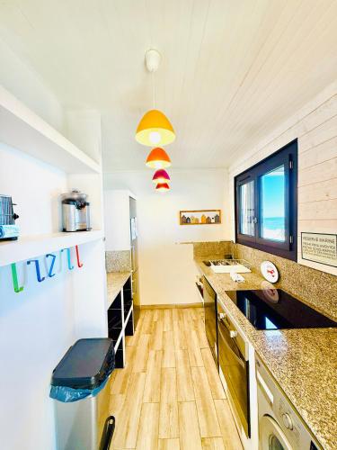 Dapur atau dapur kecil di Casamarina2a Maisons bord de mer
