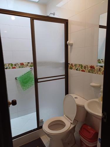 Ένα μπάνιο στο Hotel El Zaguan De La Rueca
