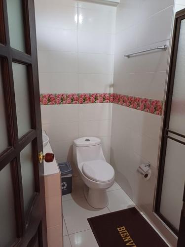 Ένα μπάνιο στο Hotel El Zaguan De La Rueca