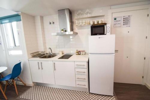 Apartamento con terraza en el centro histórico de Capuchinos