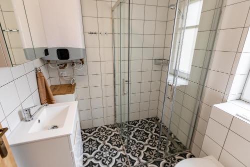 Koupelna v ubytování Chalupy Adršpach