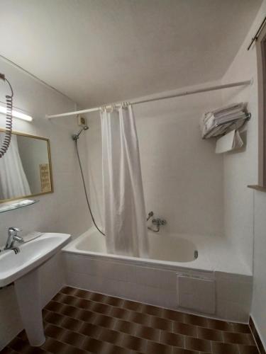 Koupelna v ubytování Hotel Koffieboontje