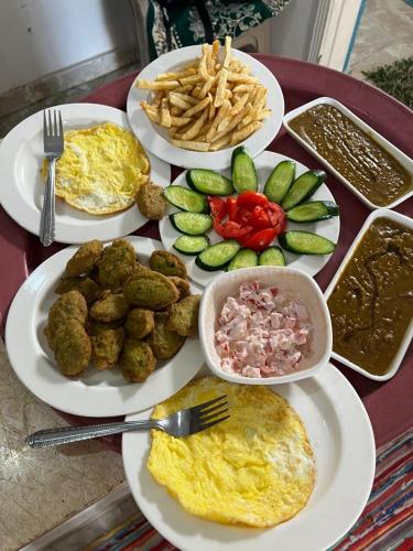 Comida en el bed and breakfast o alrededores