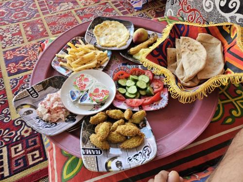 Comida en el bed and breakfast o alrededores