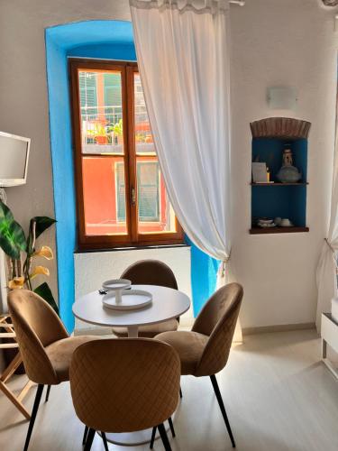 Posezení v ubytování La Polena Camere Vernazza - Visconti Apartment