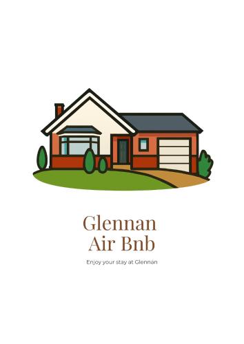 a house with elements of the elements of the element of airbnb at Cosy 3 Bed Retreat in Omagh in Omagh