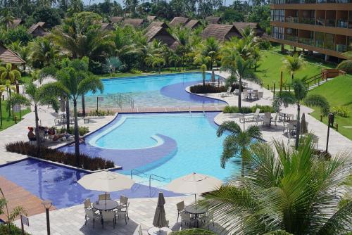 Kolam renang di atau dekat dengan Eco Resort Praia dos Carneiros Flat Colina
