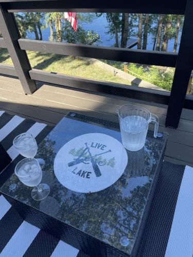 Ein Balkon oder eine Terrasse in der Unterkunft Hauser Haven