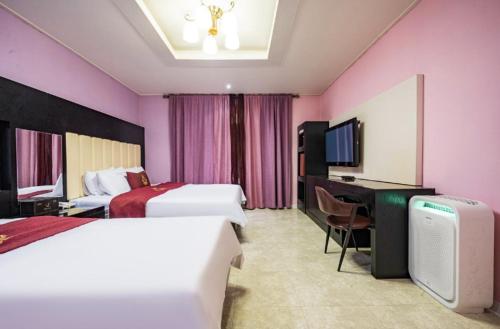 Μια τηλεόραση ή/και κέντρο ψυχαγωγίας στο S Hotel Sangmu