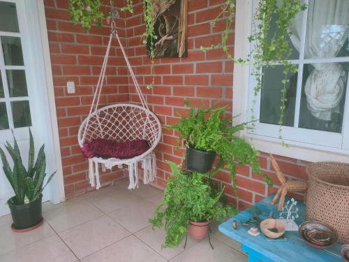 Κήπος έξω από το Hosting Casa Santa Barbara