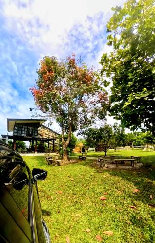 Κήπος έξω από το La Granja Farmstay Dipolog