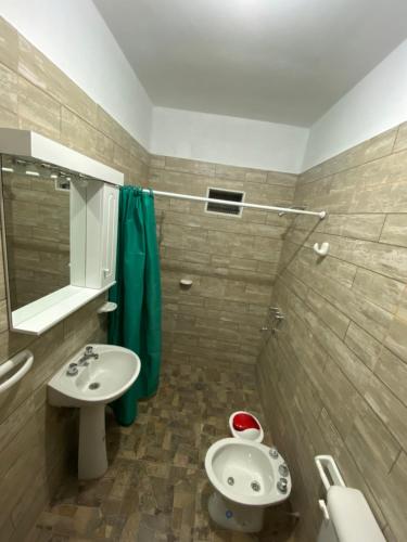 Koupelna v ubytování Casa Tomas