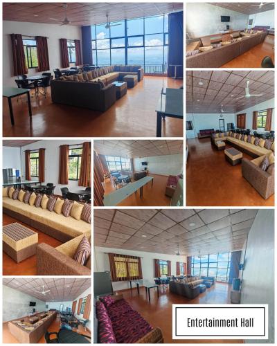 Гостиная зона в Trail Town Lodge