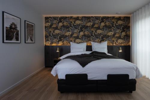 Cama o camas de una habitación en B&B Sasput