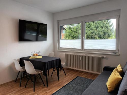 TV a/nebo společenská místnost v ubytování Appartement Kärntner Seenland