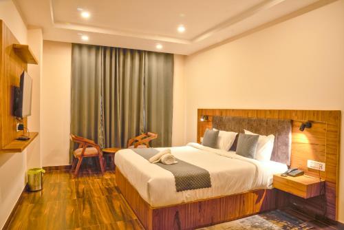 Postel nebo postele na pokoji v ubytování Hardys Retreat A Luxury Boutique Stay at Koti